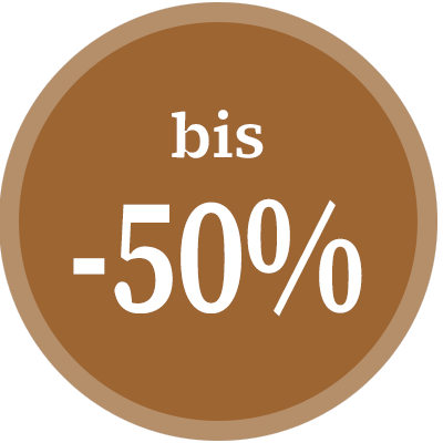 Aktion - bis minus 50%